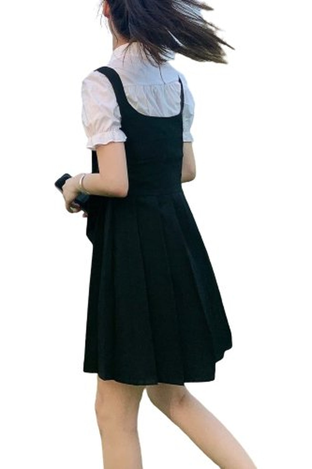 Y2k Cute Student Pleated Dress