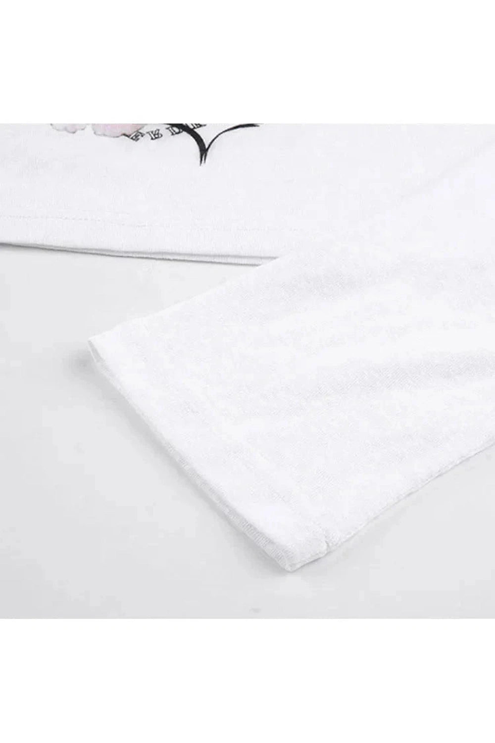 Y2k Cyber Feline Asymmetrical Top