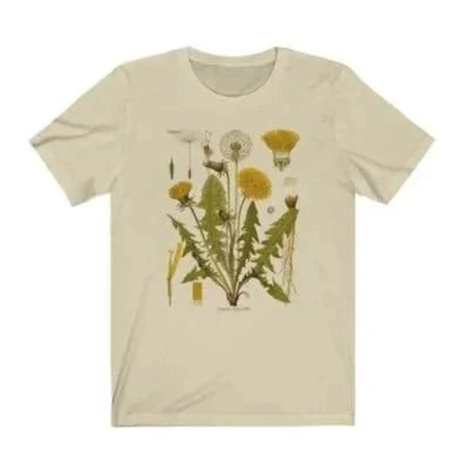 Y2k Dandelion Botanical T-shirt