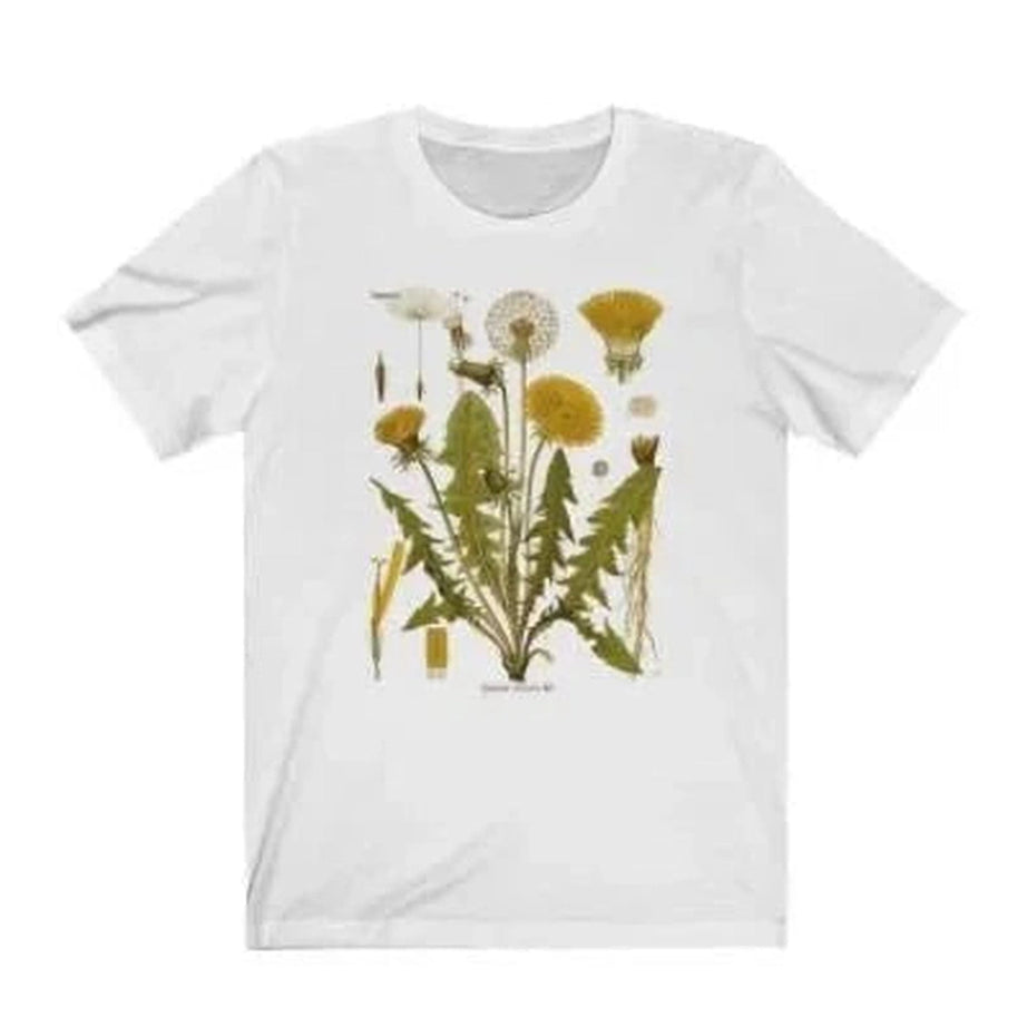 Y2k Dandelion Botanical T-shirt