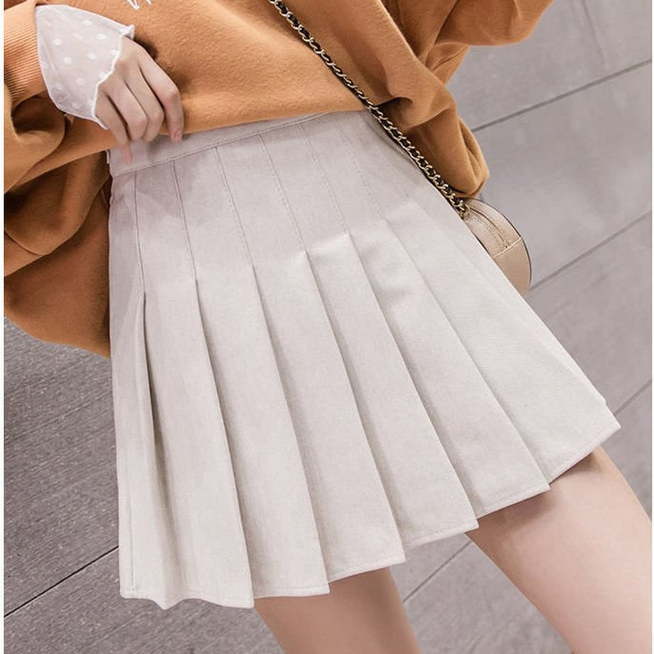 Y2k Dark Academia Autumn Skirt