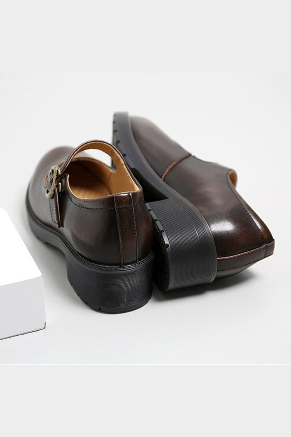 Y2k Dark Academia Mary Jane Shoes