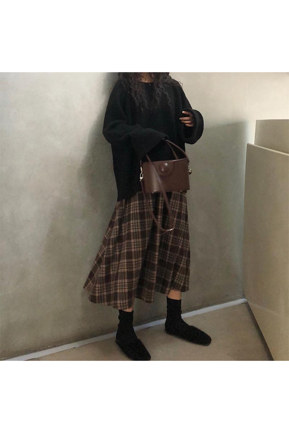 Y2k Dark Academia Vintage Skirt