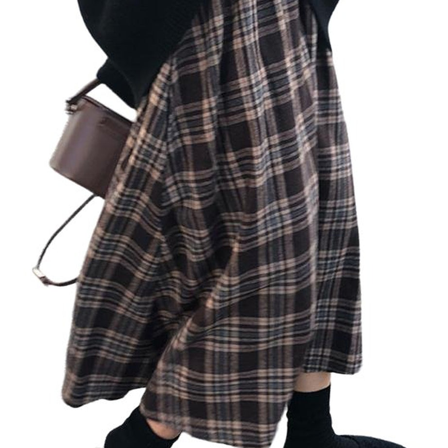 Y2k Dark Academia Vintage Skirt