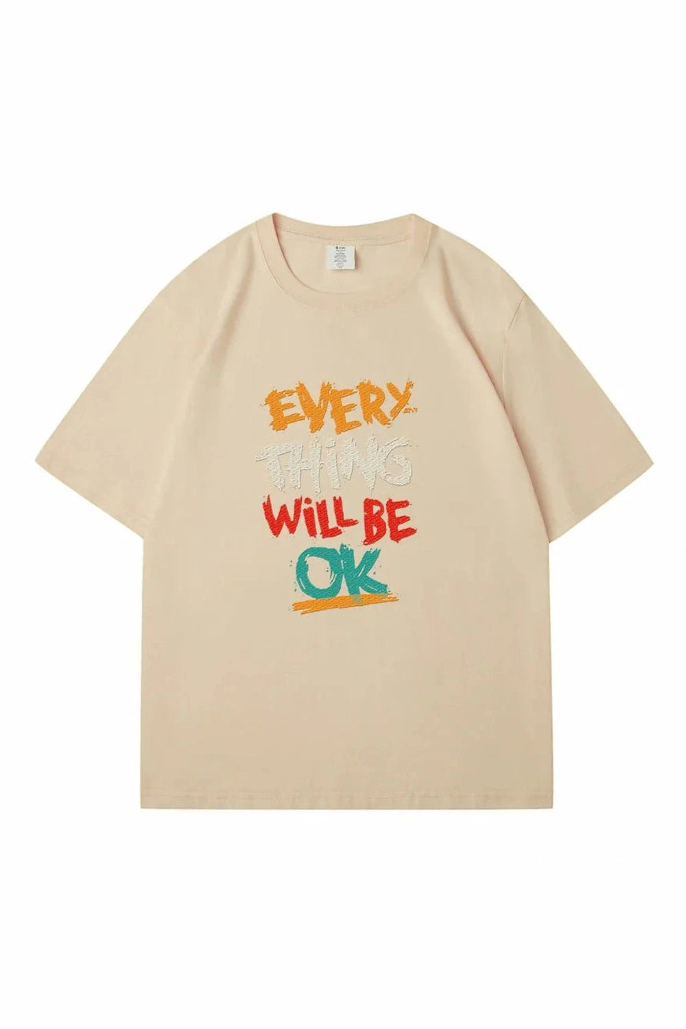 Y2k Dark Blue Casual T-shirt