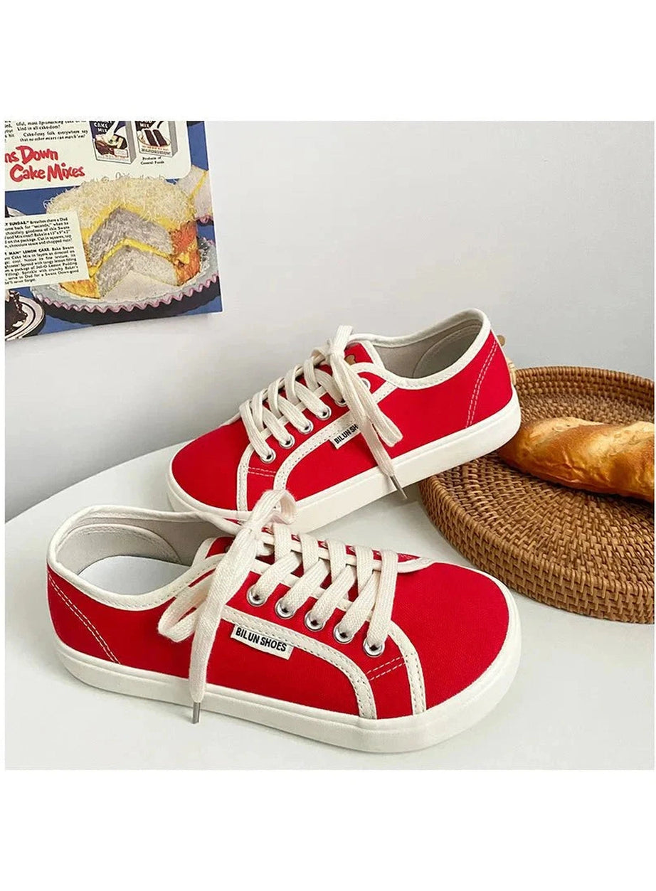 Y2k Designer Canvas Sneakers