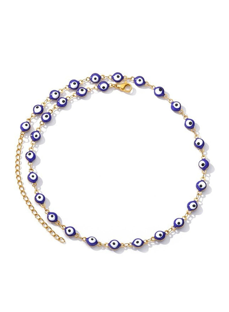 Y2k Dreamcore Evil Eye Necklace
