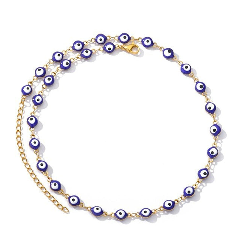 Y2k Dreamcore Evil Eye Necklace