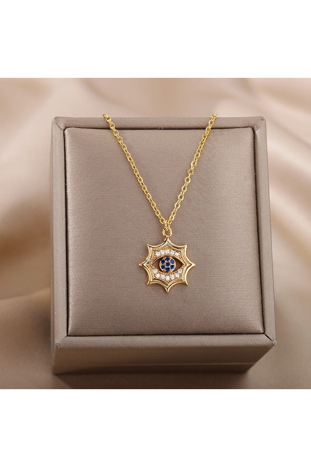 Y2k Dreamcore Evil Eye Necklace