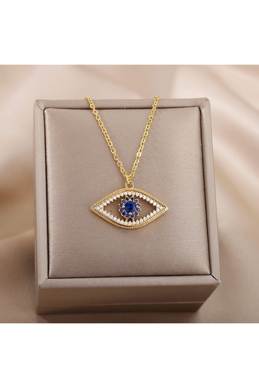 Y2k Dreamcore Evil Eye Necklace
