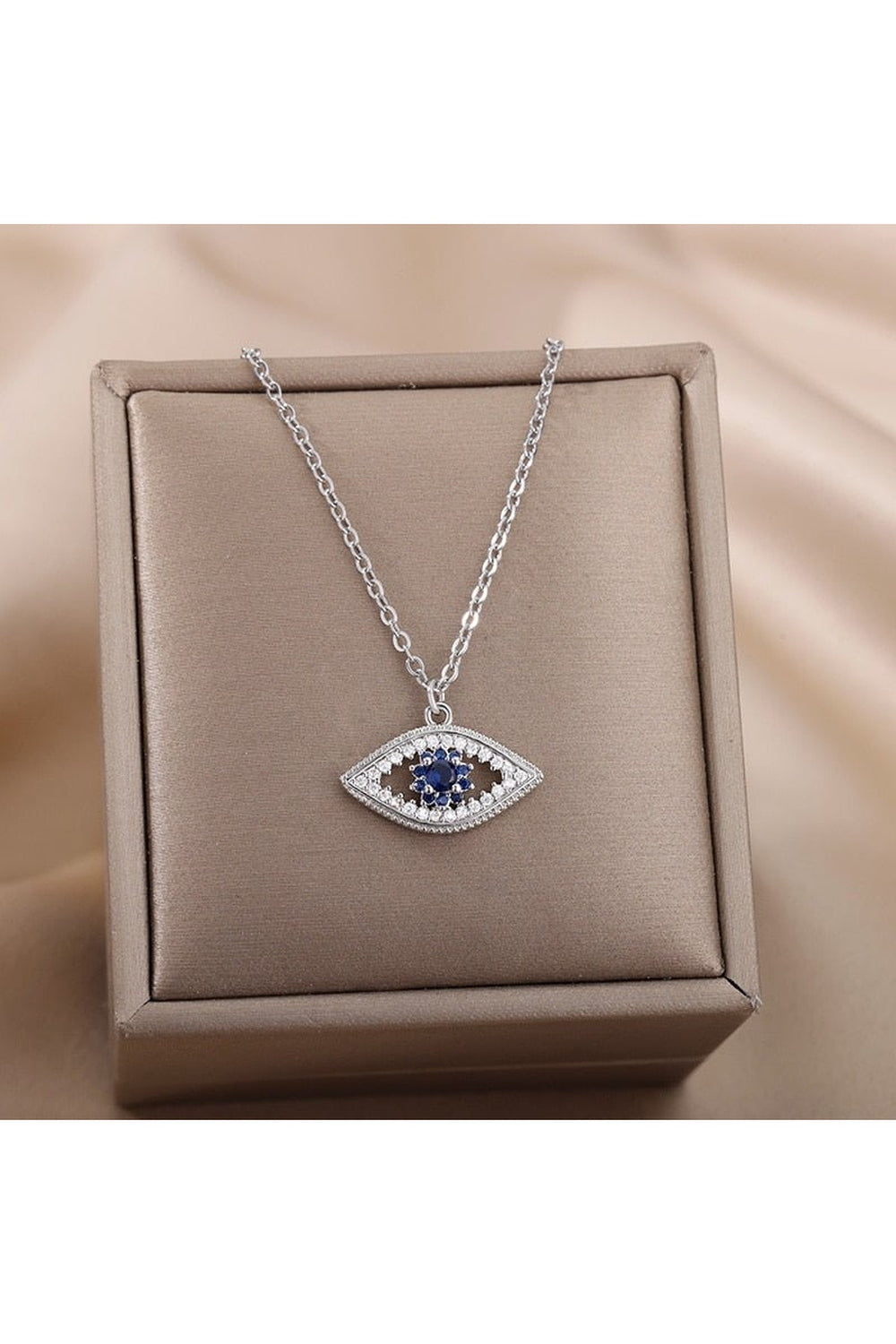 Y2k Dreamcore Evil Eye Necklace