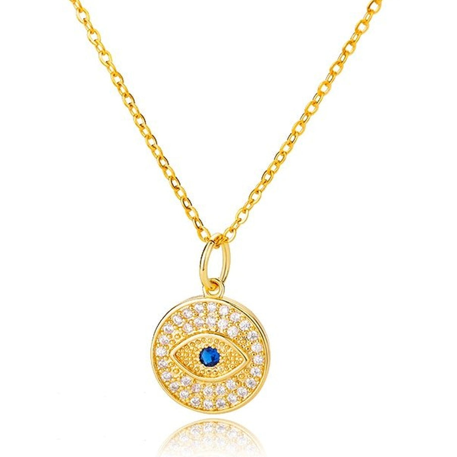 Y2k Dreamcore Evil Eye Necklace