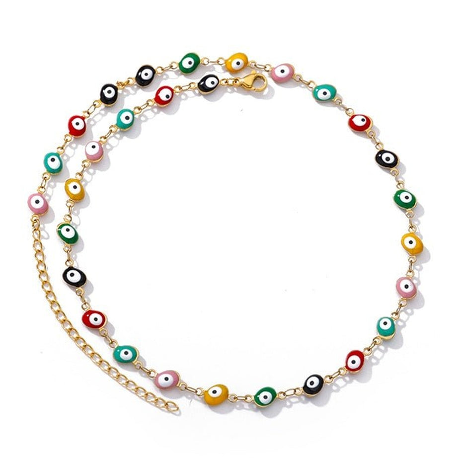 Y2k Dreamcore Evil Eye Necklace