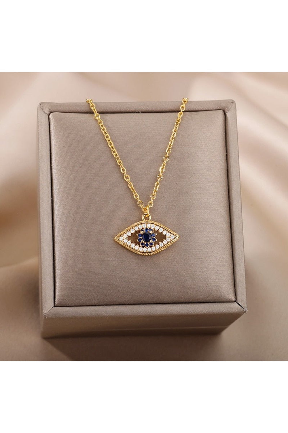 Y2k Dreamcore Evil Eye Necklace
