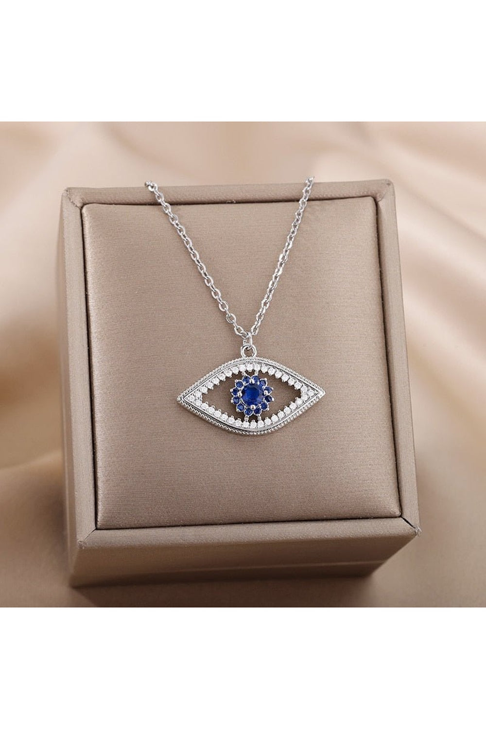 Y2k Dreamcore Evil Eye Necklace
