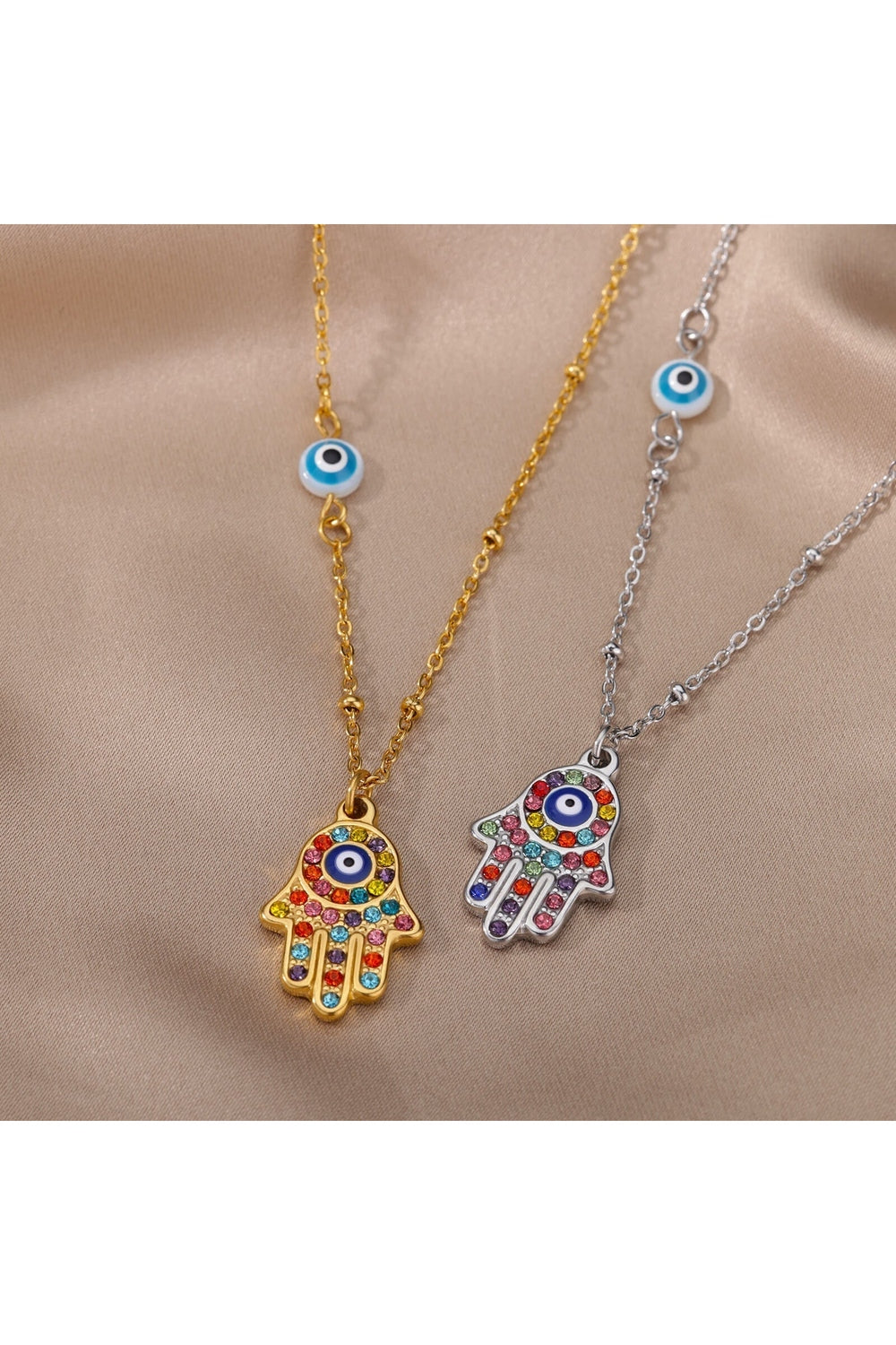 Y2k Dreamcore Evil Eye Necklace