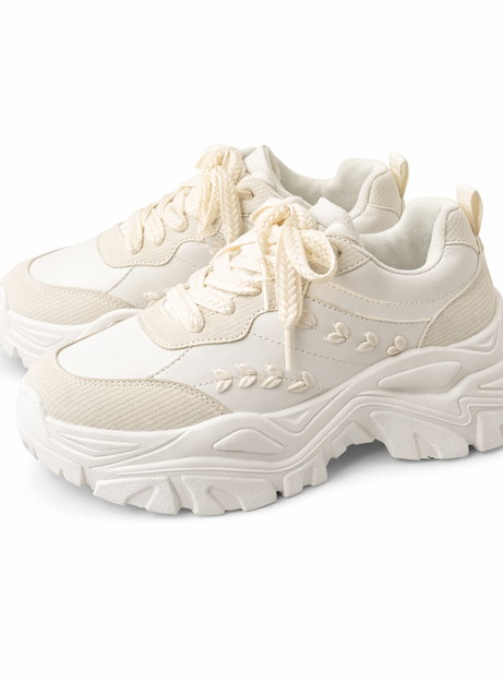 Vanilla Cloud Chunky Sneakers