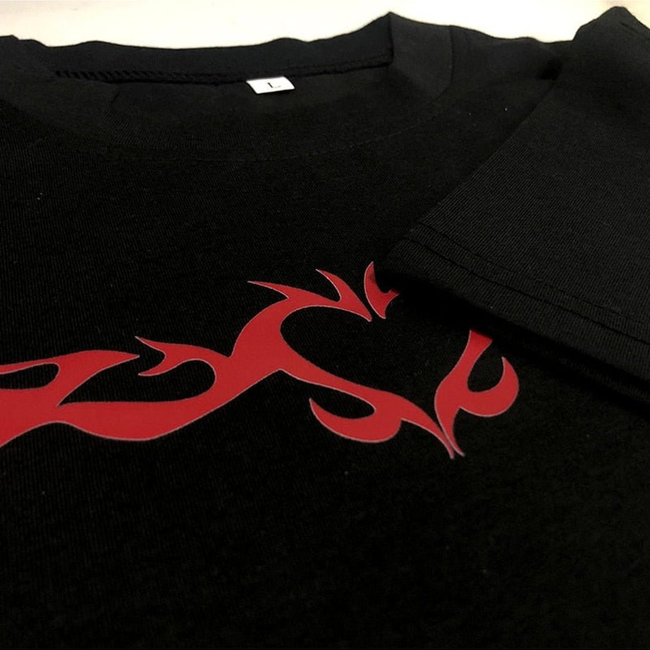 Y2k Egirl Bodycon Crop Top