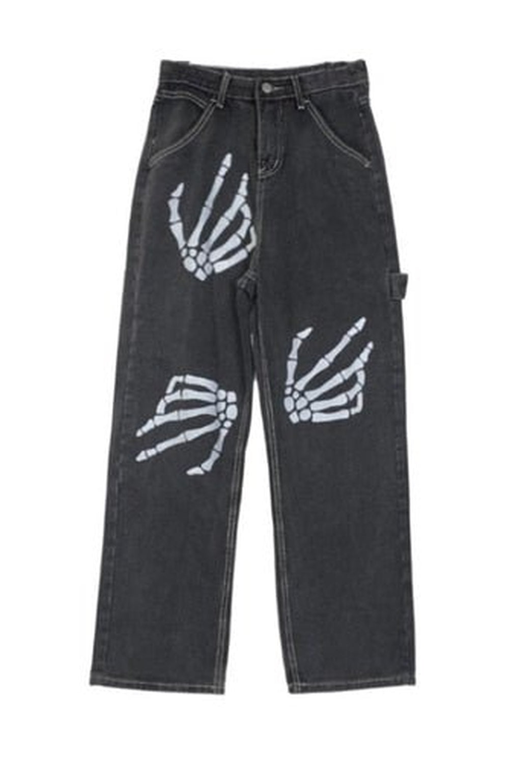 Y2k Egirl Goth Wide Leg Pants