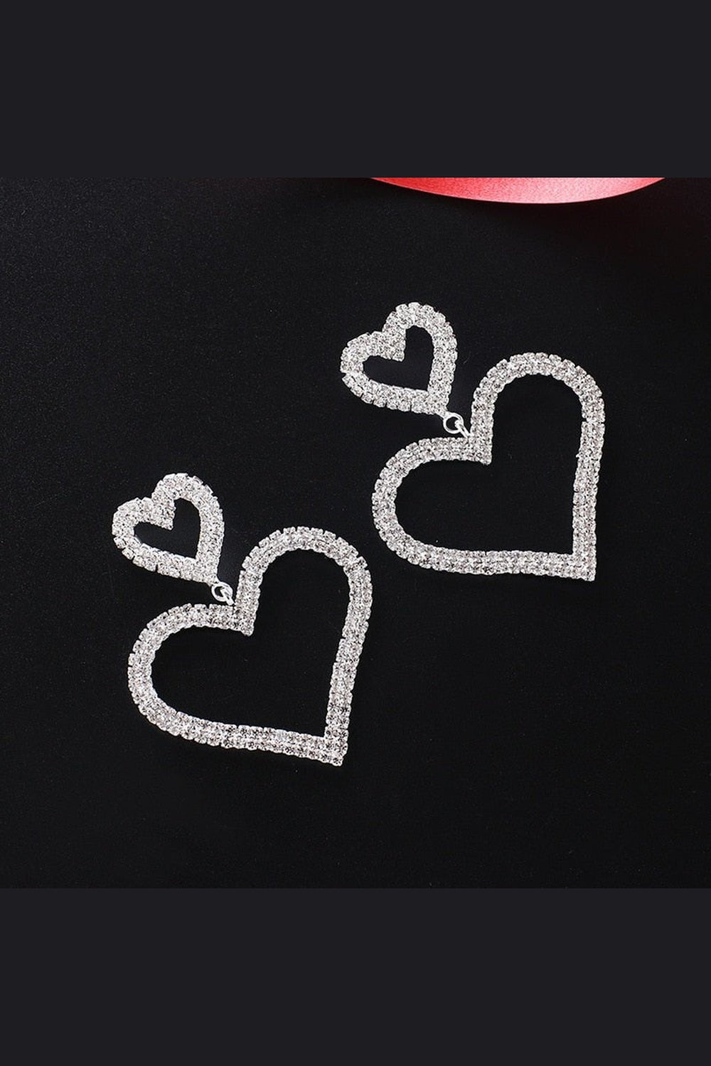 Y2k Egirl Metallic Crystal Charm Earrings