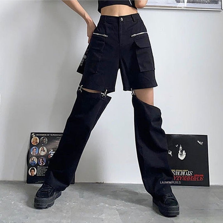 Y2k Egirl Style High Waist Pants