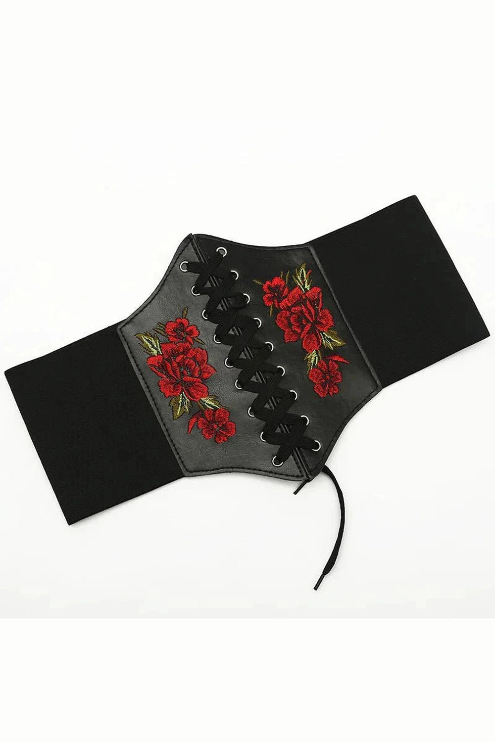 Y2k Embroidered Gothic Corset Belt