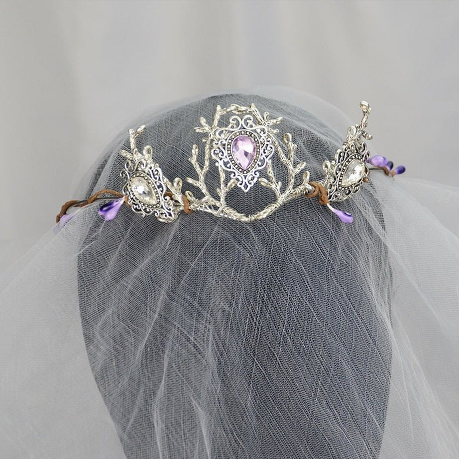 Y2k Enchanted Forest Fairy Crown