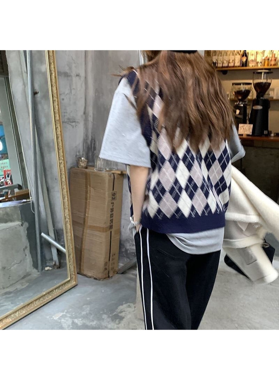 Y2k England Classic Sweater Cardigan