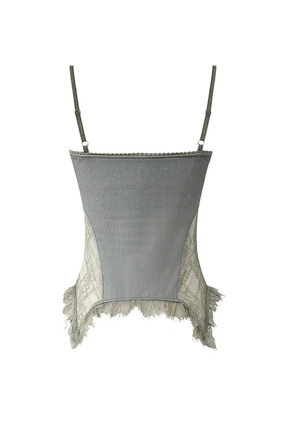 Y2k Ethereal Lace-Up Corset Top