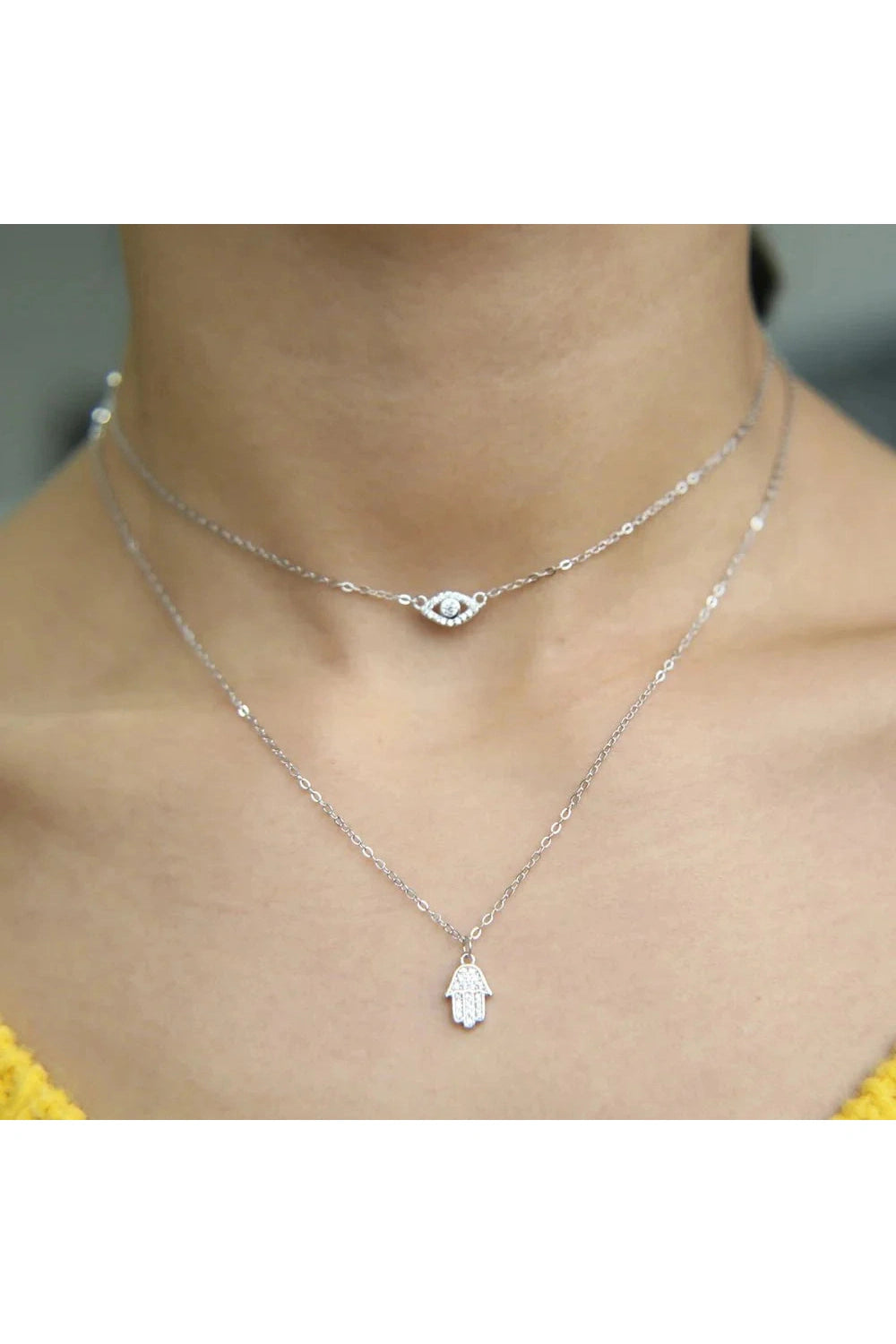 Y2k Evil Eye Necklace