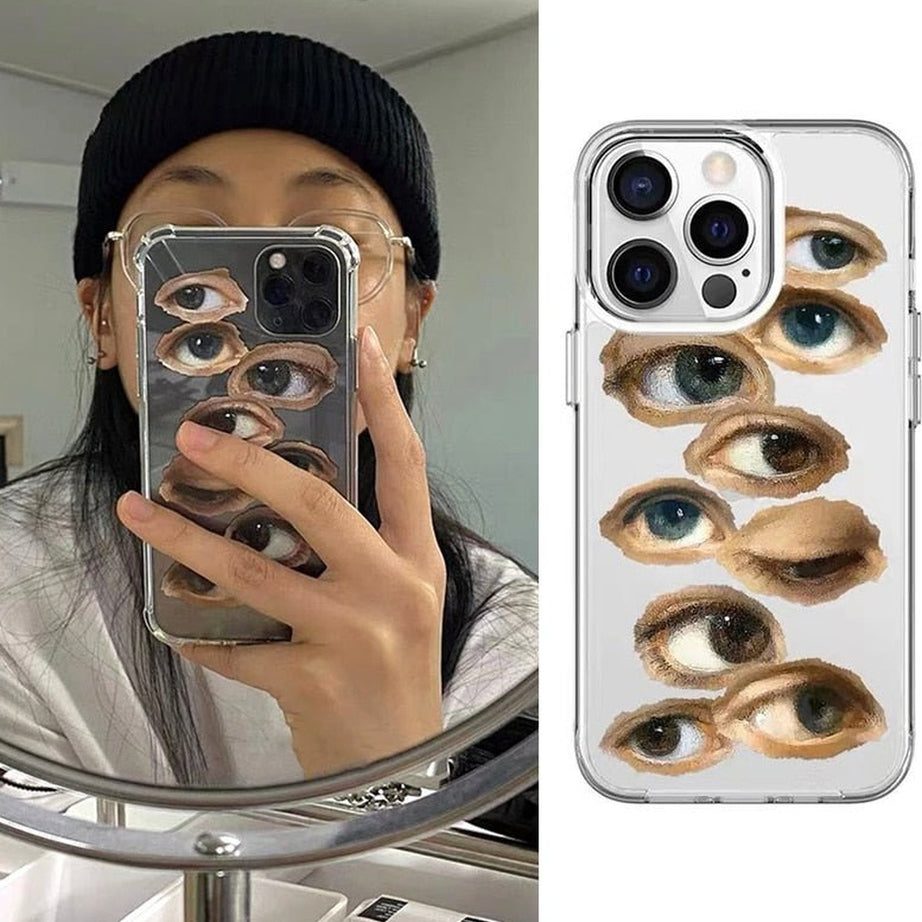 Y2k Evil Eyes iPhone Case
