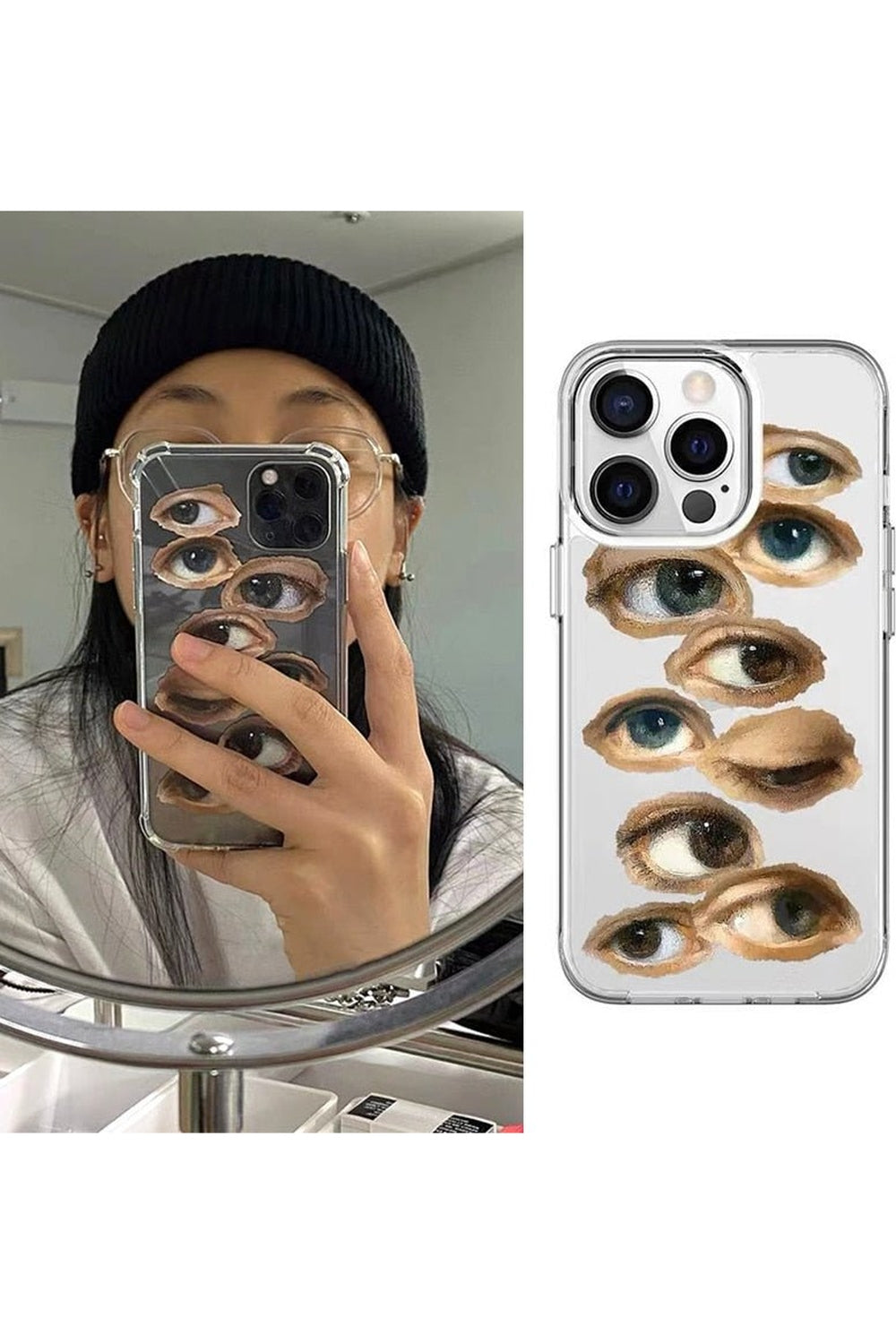 Y2k Evil Eyes iPhone Case