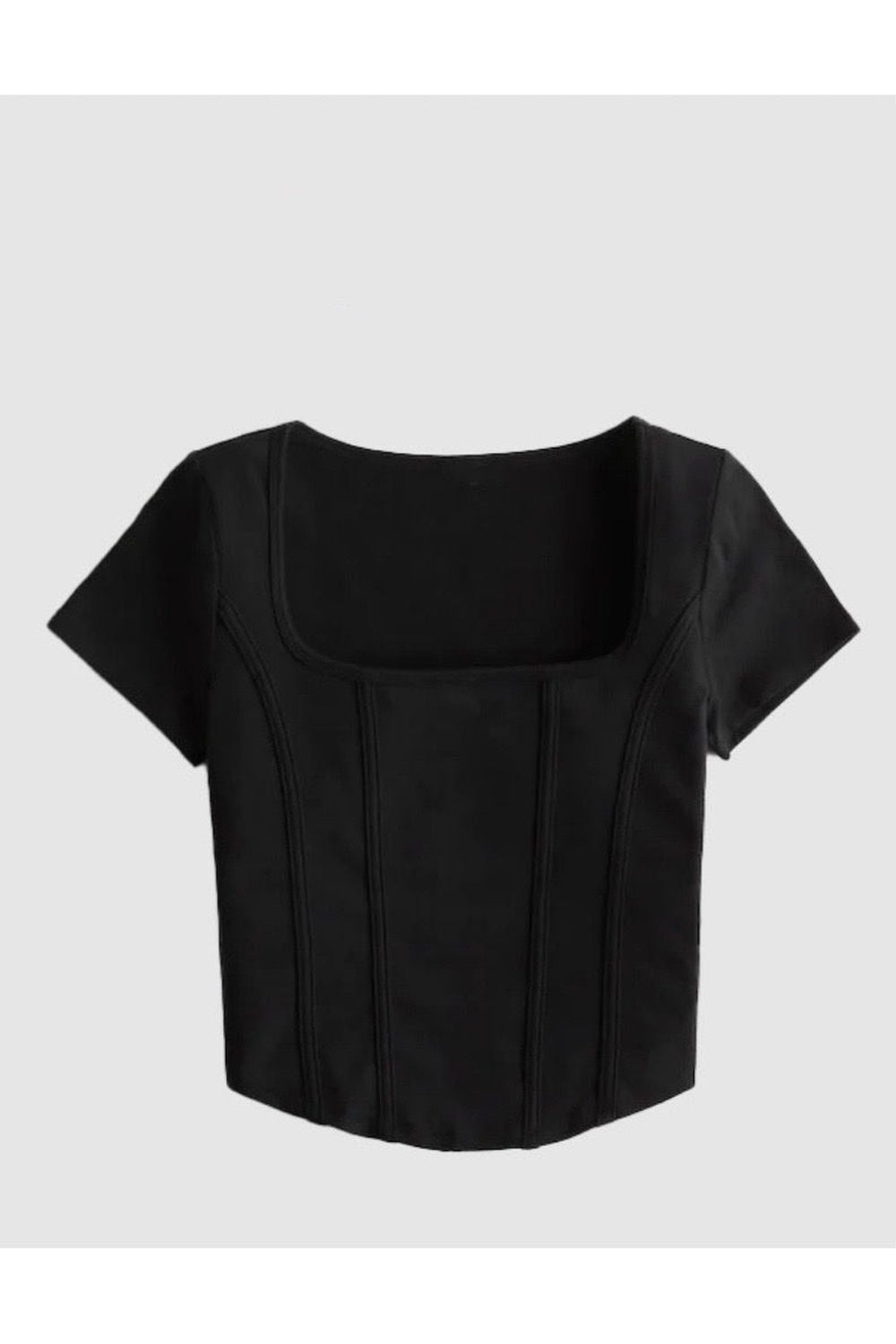 Y2k Acubi Fish Bone Crop Top