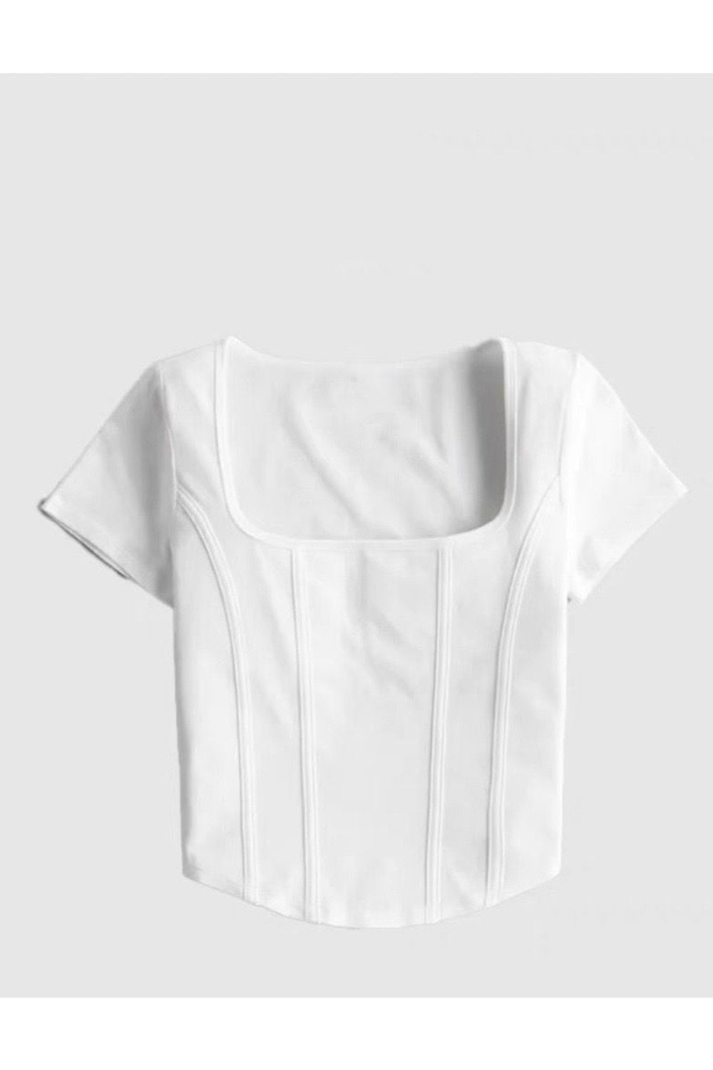 Y2k Acubi Fish Bone Crop Top