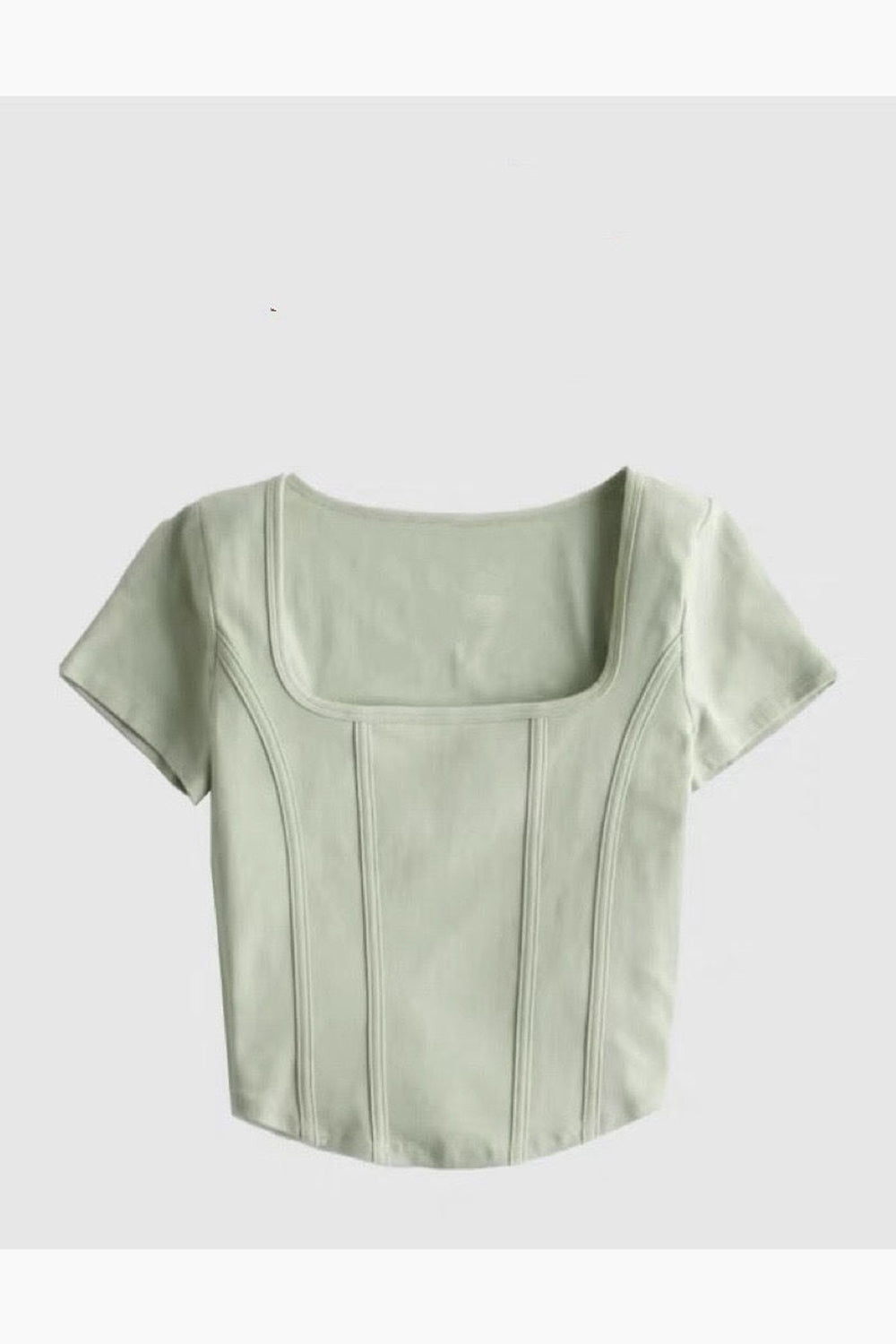 Y2k Acubi Fish Bone Crop Top