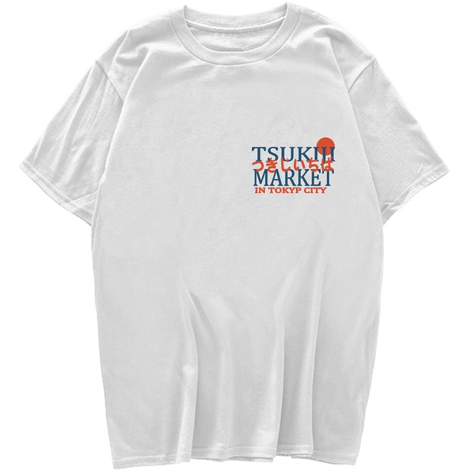 Y2k Fish Print Harajuku T-shirt