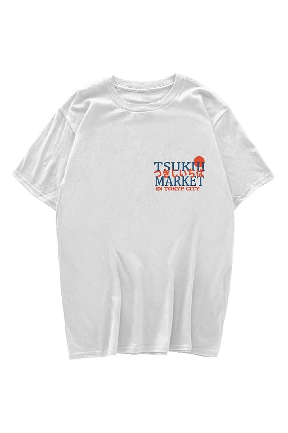 Y2k Fish Print Harajuku T-shirt