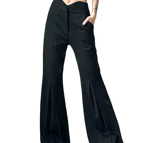 Flare Pants Low Rise - Pants