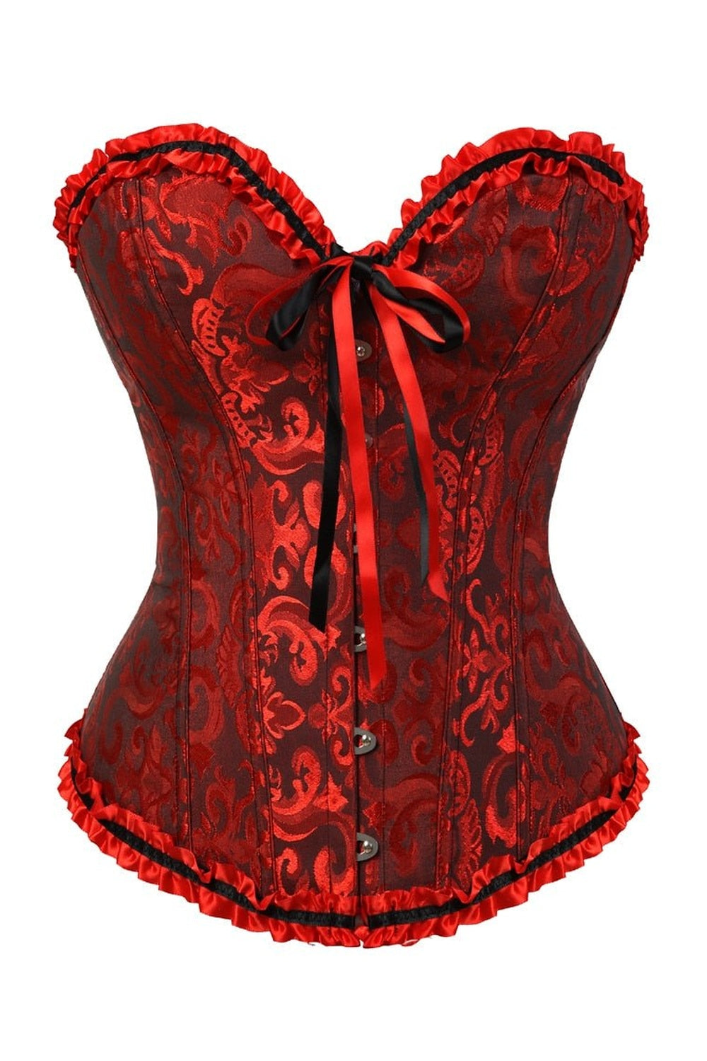 Y2k Floral Lace Corset