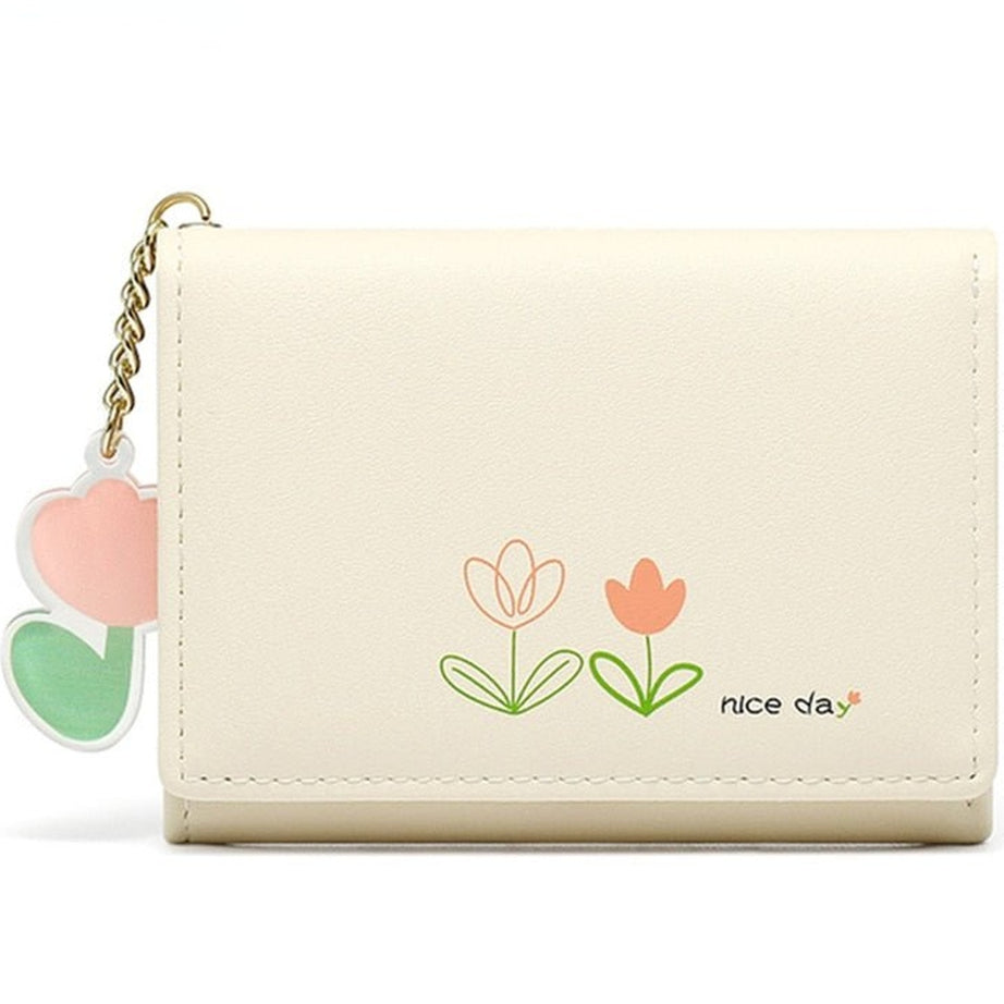 Y2k Floral Pattern Wallet