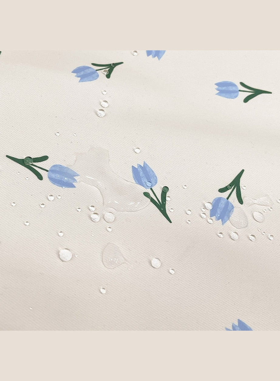 Y2k Floral Print College Backpack