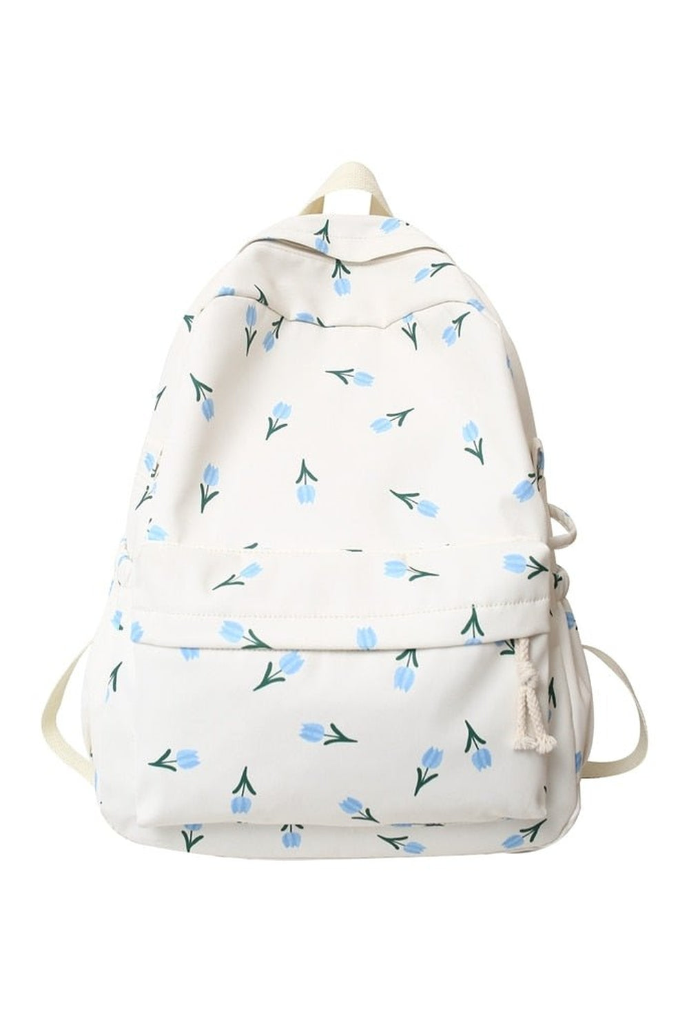 Y2k Floral Print College Backpack