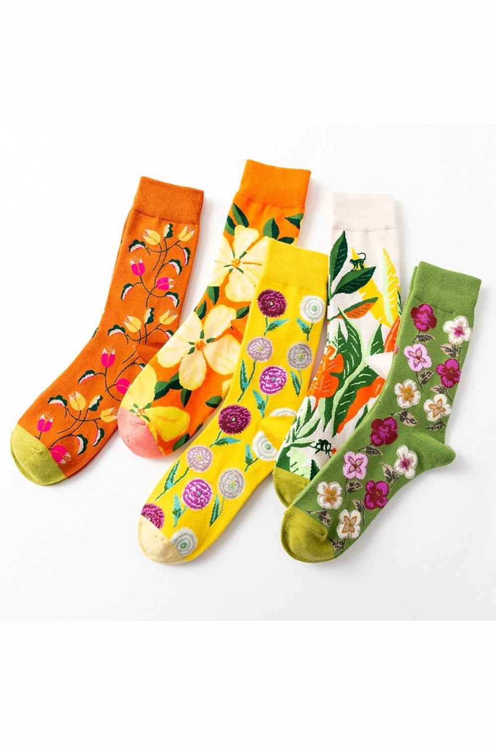 Y2k Flower Art Socks