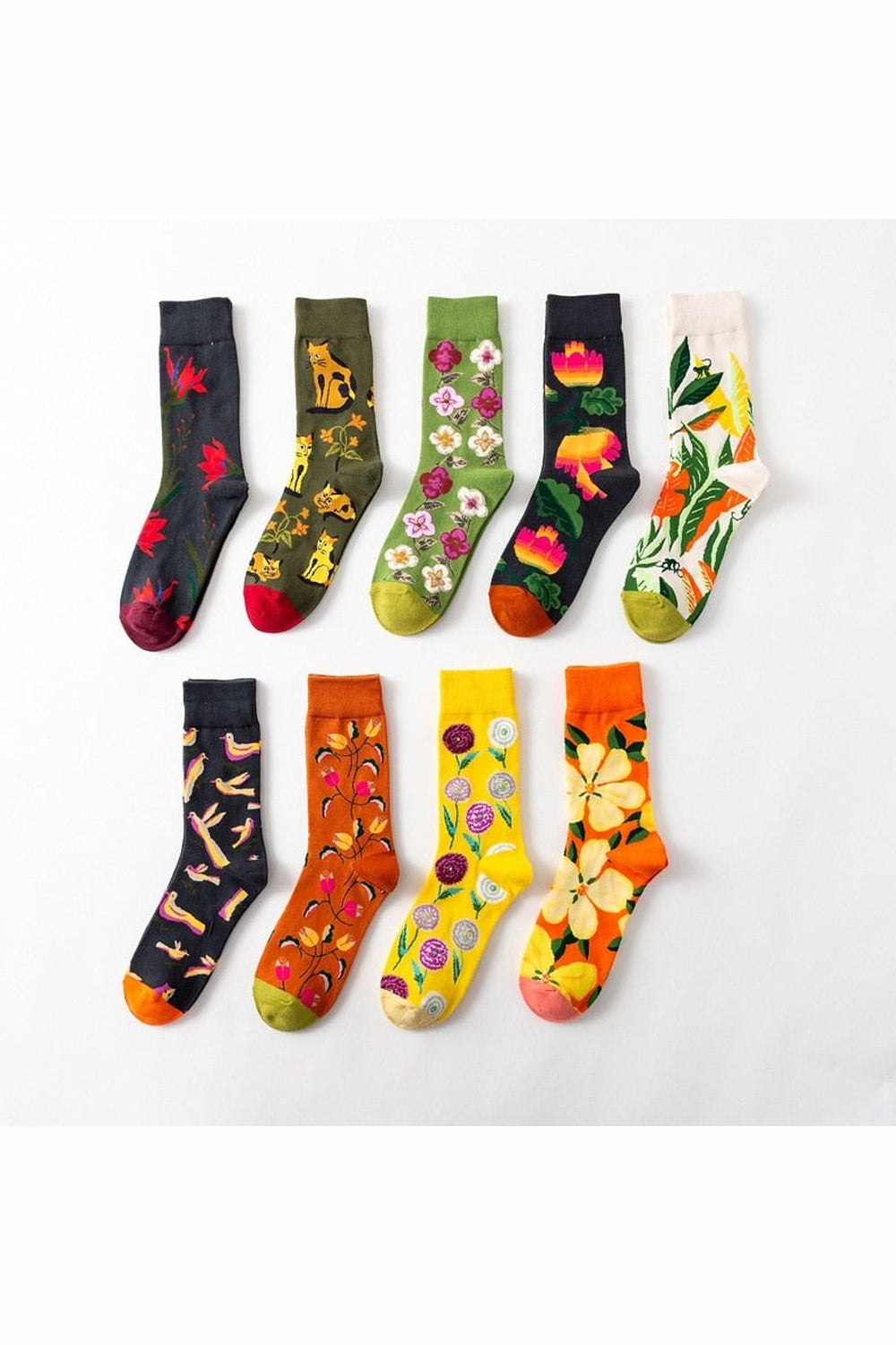 Y2k Flower Art Socks