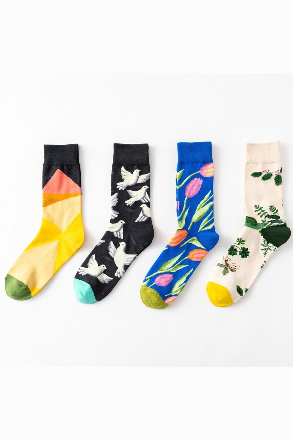 Y2k Flower Art Socks