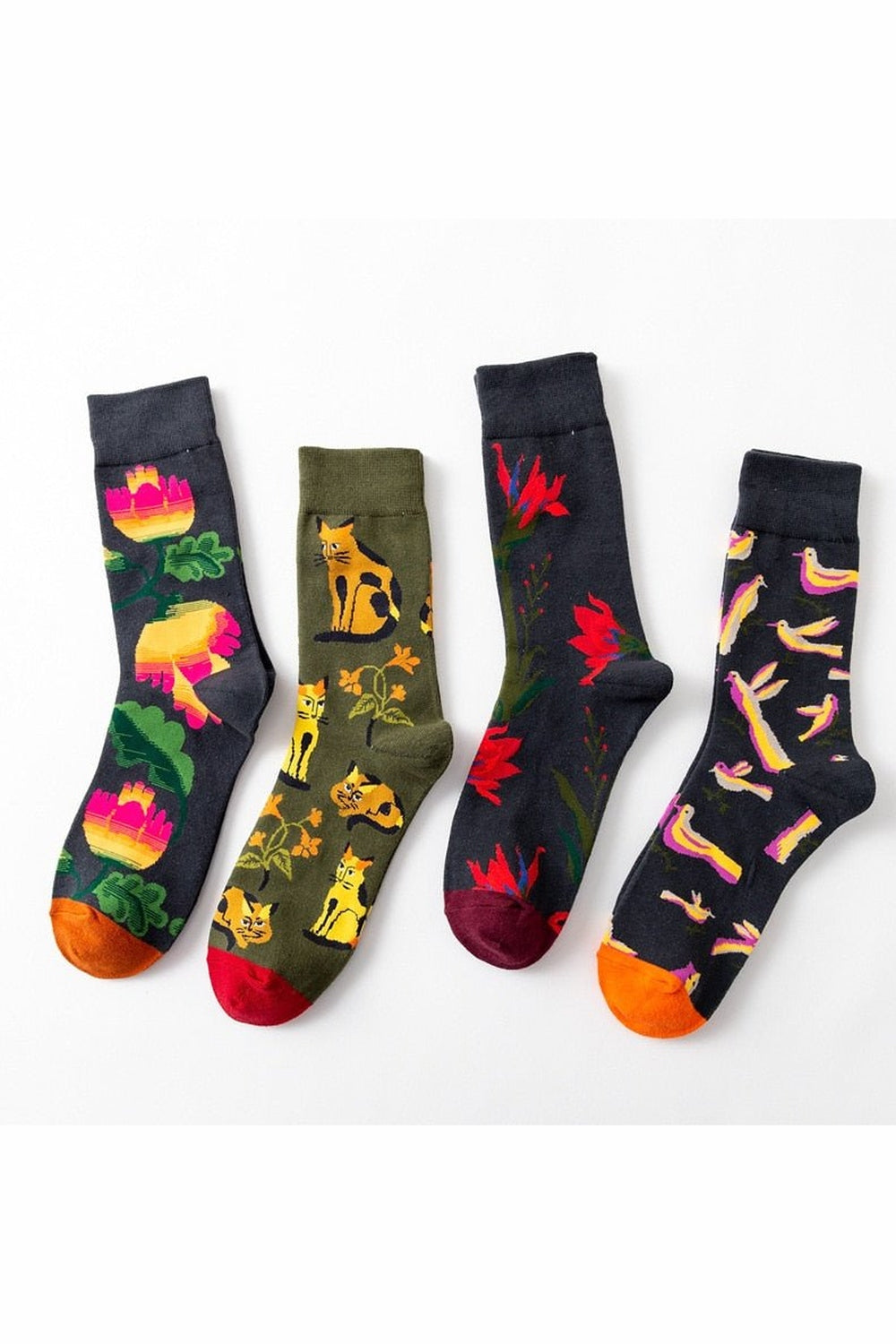 Y2k Flower Art Socks