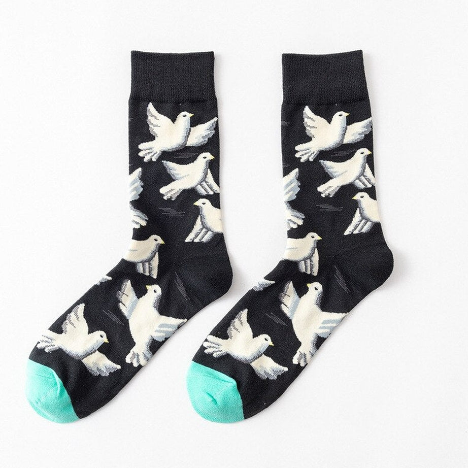 Y2k Flower Art Socks