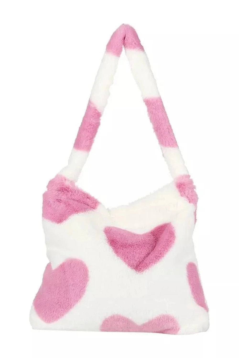 Y2k Fluffy Shoulder Plush Tote