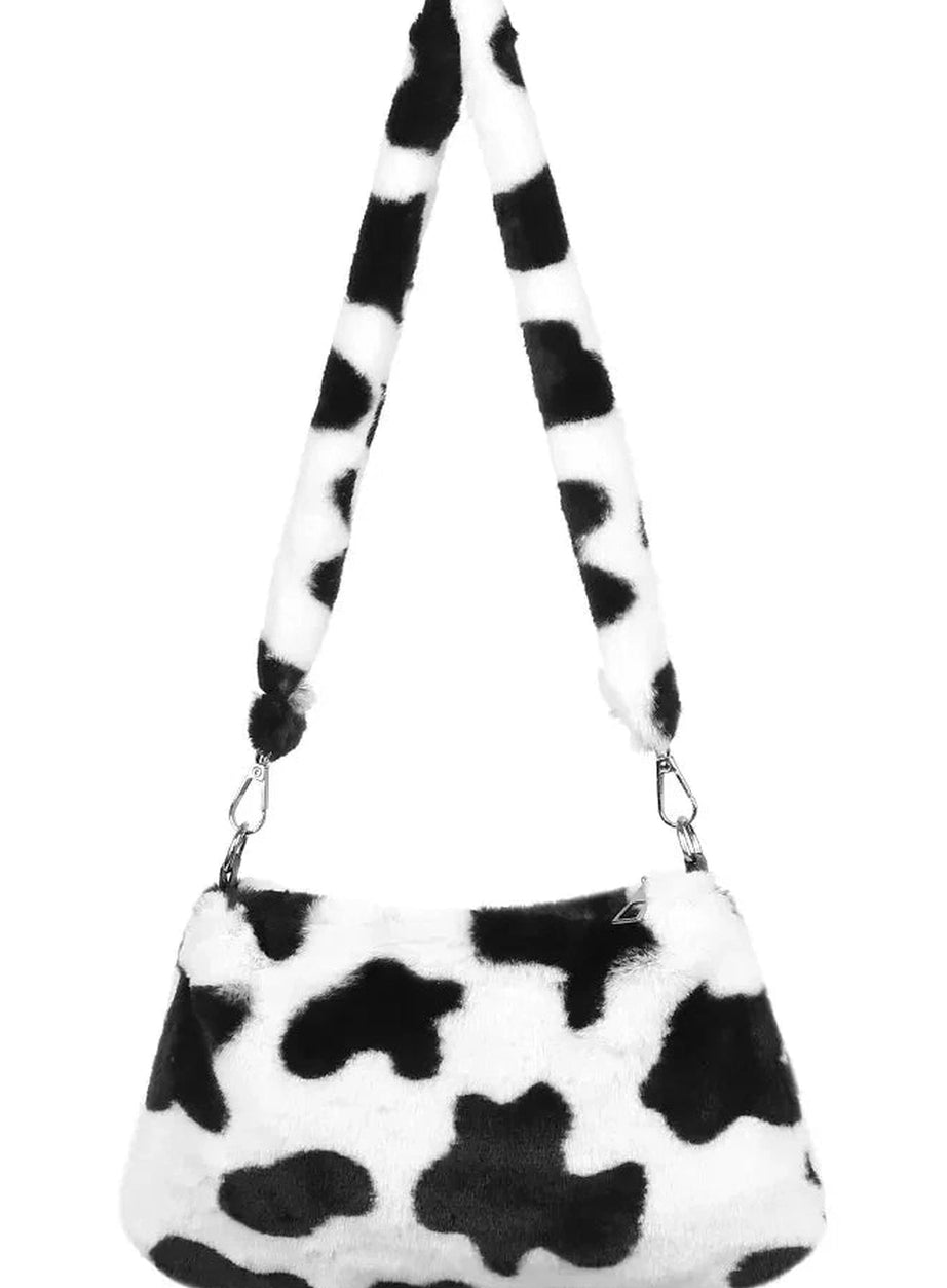 Y2k Fluffy Shoulder Plush Tote