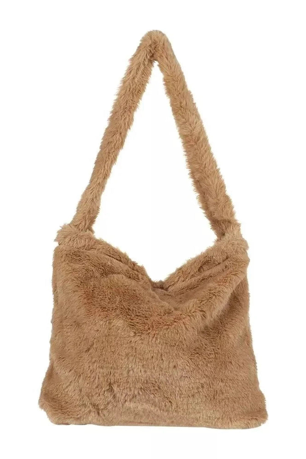 Y2k Fluffy Shoulder Plush Tote